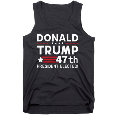 Donald Trump 47th President Elected Inauguration Day 2025 Tank Top