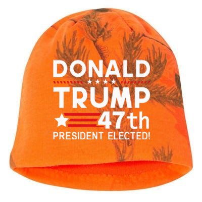 Donald Trump 47th President Elected Inauguration Day 2025 Kati - Camo Knit Beanie