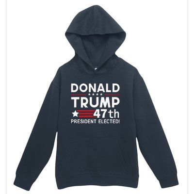 Donald Trump 47th President Elected Inauguration Day 2025 Urban Pullover Hoodie