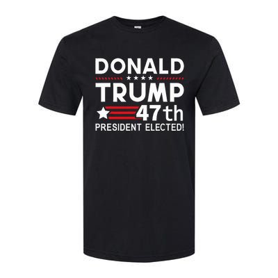 Donald Trump 47th President Elected Inauguration Day 2025 Softstyle CVC T-Shirt