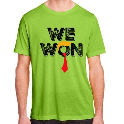 Donald Trump 47th President Jd Vance We Won Get Over It 2024 Adult ChromaSoft Performance T-Shirt