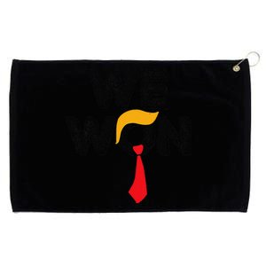 Donald Trump 47th President Jd Vance We Won Get Over It 2024 Grommeted Golf Towel