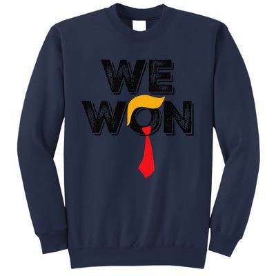 Donald Trump 47th President Jd Vance We Won Get Over It 2024 Sweatshirt