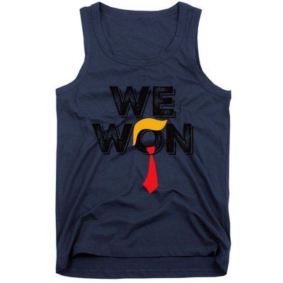 Donald Trump 47th President Jd Vance We Won Get Over It 2024 Tank Top