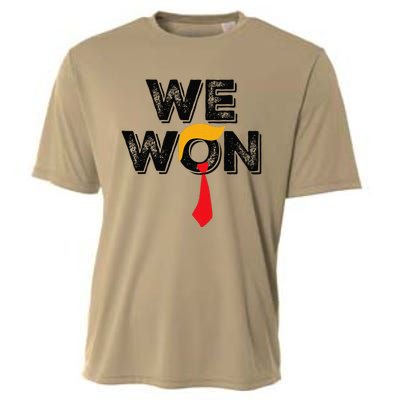 Donald Trump 47th President Jd Vance We Won Get Over It 2024 Cooling Performance Crew T-Shirt