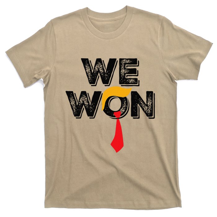 Donald Trump 47th President Jd Vance We Won Get Over It 2024 T-Shirt