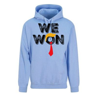 Donald Trump 47th President Jd Vance We Won Get Over It 2024 Unisex Surf Hoodie