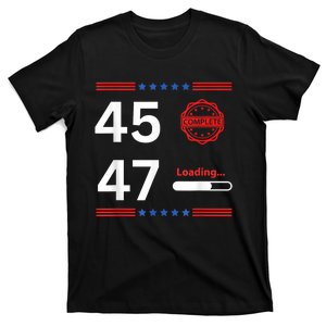 Donald Trump 45 47 Take America Back Election 2024 T-Shirt