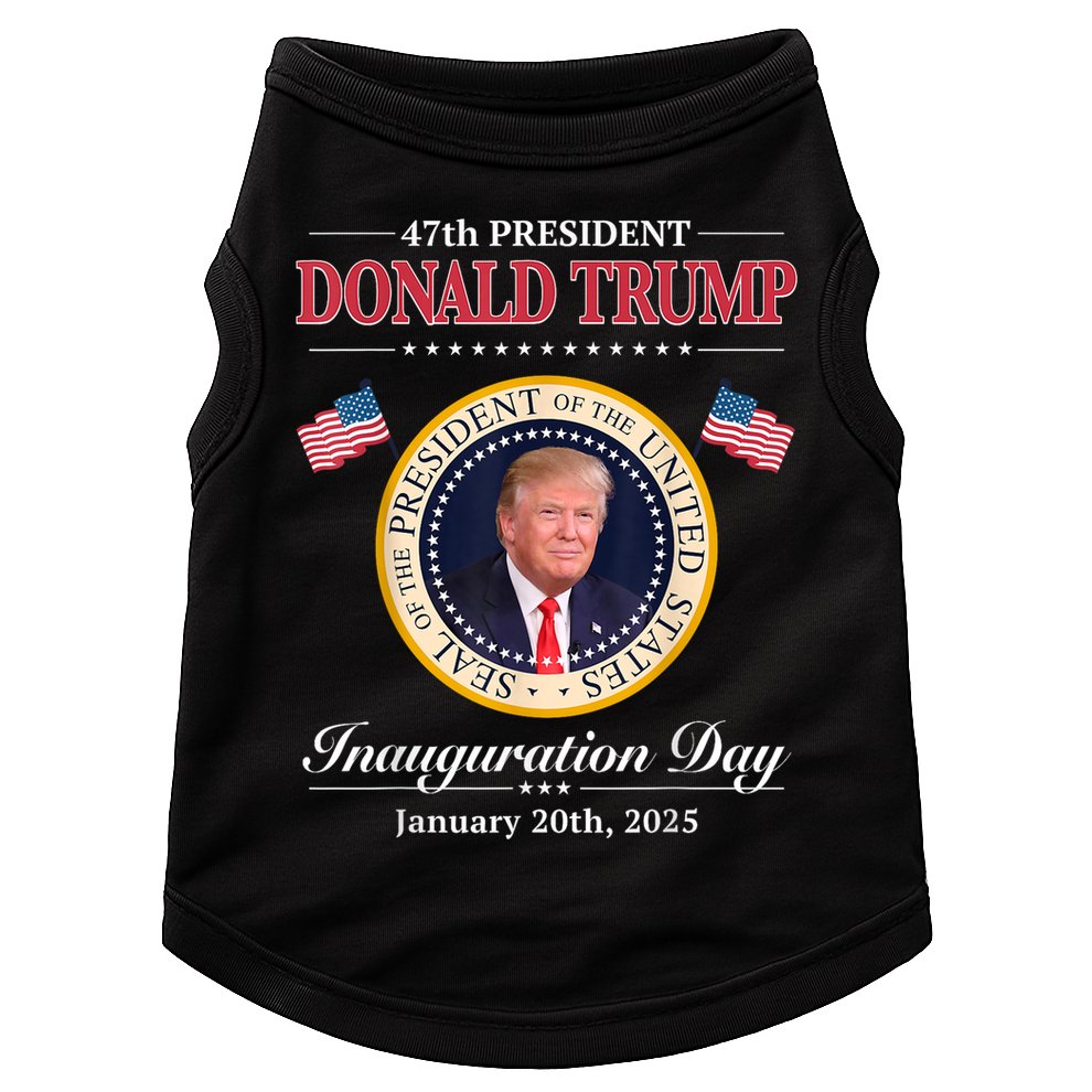 Donald Trump 47th President Inauguration 2025 Supporters Doggie Tank