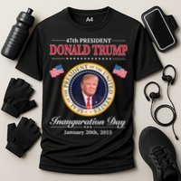 Donald Trump 47th President Inauguration 2025 Supporters Cooling Performance Crew T-Shirt