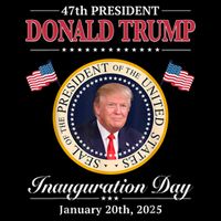 Donald Trump 47th President Inauguration 2025 Supporters City Backpack