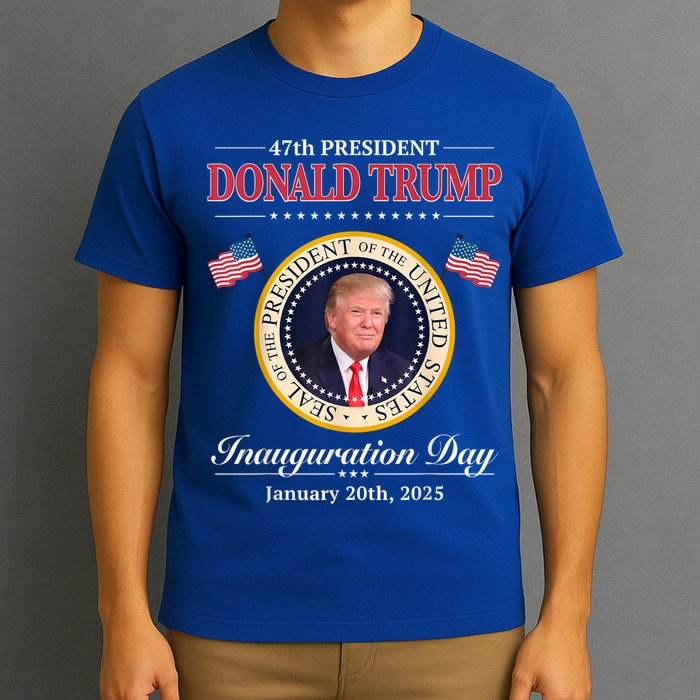 Donald Trump 47th President Inauguration 2025 Supporters T-Shirt