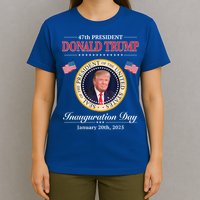 Donald Trump 47th President Inauguration 2025 Supporters T-Shirt