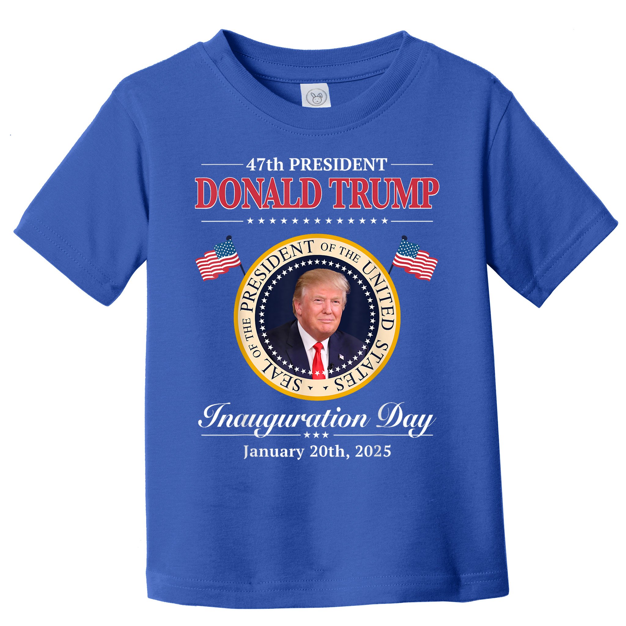 Donald Trump 47th President Inauguration 2025 Supporters Toddler T-Shirt