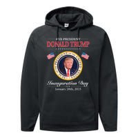 Donald Trump 47th President Inauguration 2025 Supporters Performance Fleece Hoodie