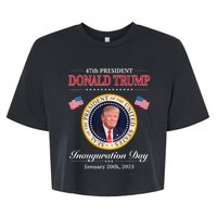 Donald Trump 47th President Inauguration 2025 Supporters Bella+Canvas Jersey Crop Tee