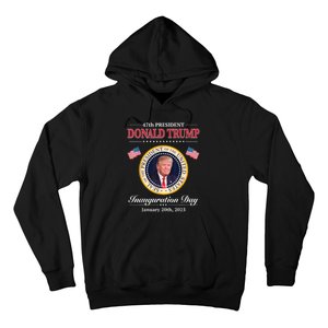 Donald Trump 47th President Inauguration 2025 Supporters Hoodie