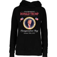 Donald Trump 47th President Inauguration 2025 Supporters Womens Funnel Neck Pullover Hood