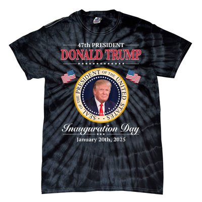 Donald Trump 47th President Inauguration 2025 Supporters Tie-Dye T-Shirt