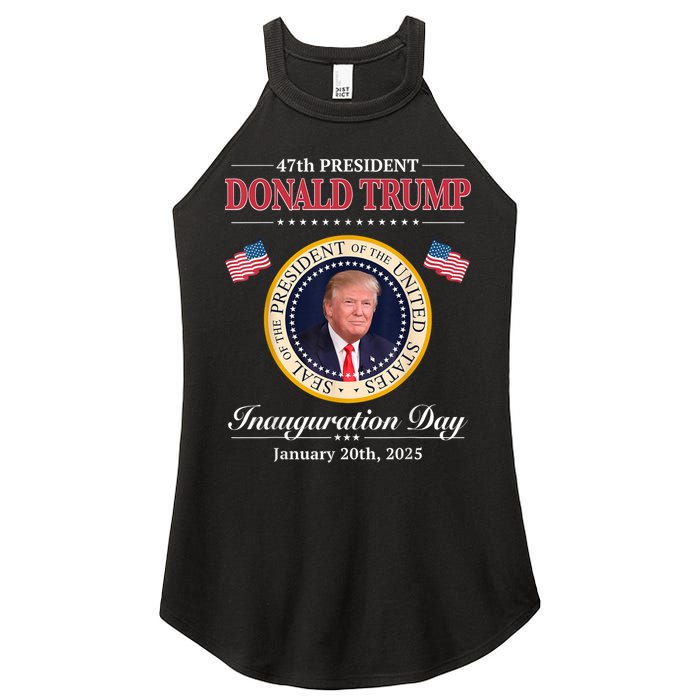 Donald Trump 47th President Inauguration 2025 Supporters Women's Perfect Tri Rocker Tank