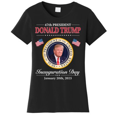 Donald Trump 47th President Inauguration 2025 Supporters Women's T-Shirt