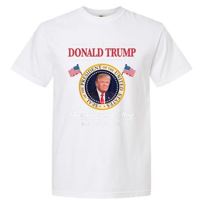 Donald Trump 47th President Inauguration 2025 Supporters Garment-Dyed Heavyweight T-Shirt