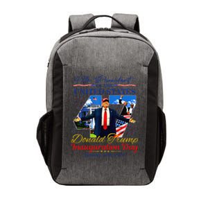 Donald Trump 47th President Inauguration 2025 Supporters Vector Backpack