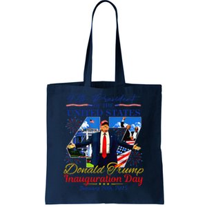 Donald Trump 47th President Inauguration 2025 Supporters Tote Bag