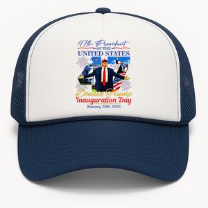 Donald Trump 47th President Inauguration 2025 Supporters Trucker Hat