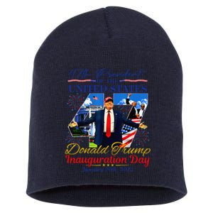 Donald Trump 47th President Inauguration 2025 Supporters Short Acrylic Beanie