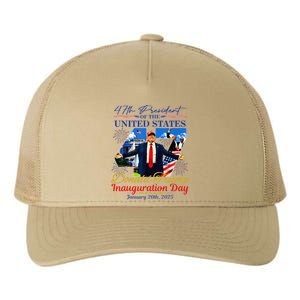 Donald Trump 47th President Inauguration 2025 Supporters Yupoong Adult 5-Panel Trucker Hat