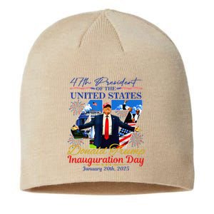 Donald Trump 47th President Inauguration 2025 Supporters Sustainable Beanie