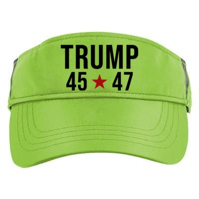 Donald Trump 45 47th President Adult Drive Performance Visor