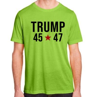 Donald Trump 45 47th President Adult ChromaSoft Performance T-Shirt