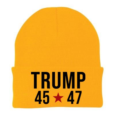 Donald Trump 45 47th President Knit Cap Winter Beanie