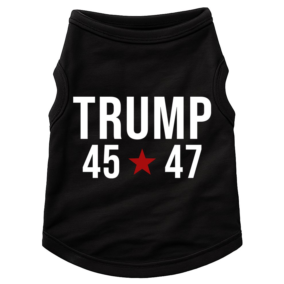 Donald Trump 45 47th President Doggie Tank