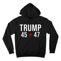 Donald Trump 45 47th President Hoodie