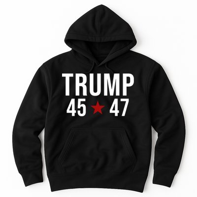 Donald Trump 45 47th President Hoodie