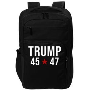 Donald Trump 45 47th President Impact Tech Backpack