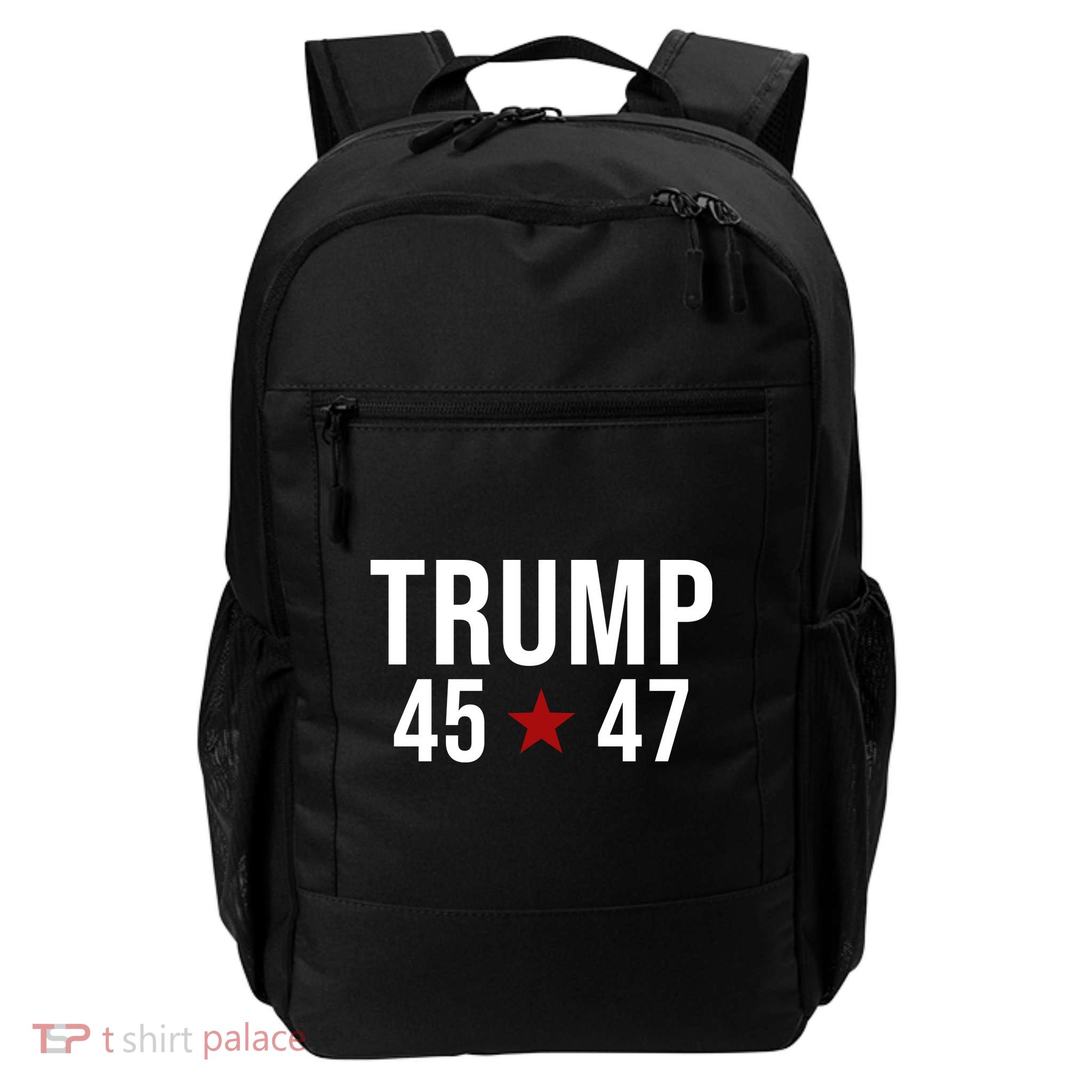 Donald Trump 45 47th President Daily Commute Backpack