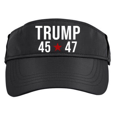 Donald Trump 45 47th President Adult Drive Performance Visor