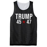 Donald Trump 45 47th President Mesh Reversible Basketball Jersey Tank