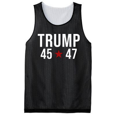 Donald Trump 45 47th President Mesh Reversible Basketball Jersey Tank