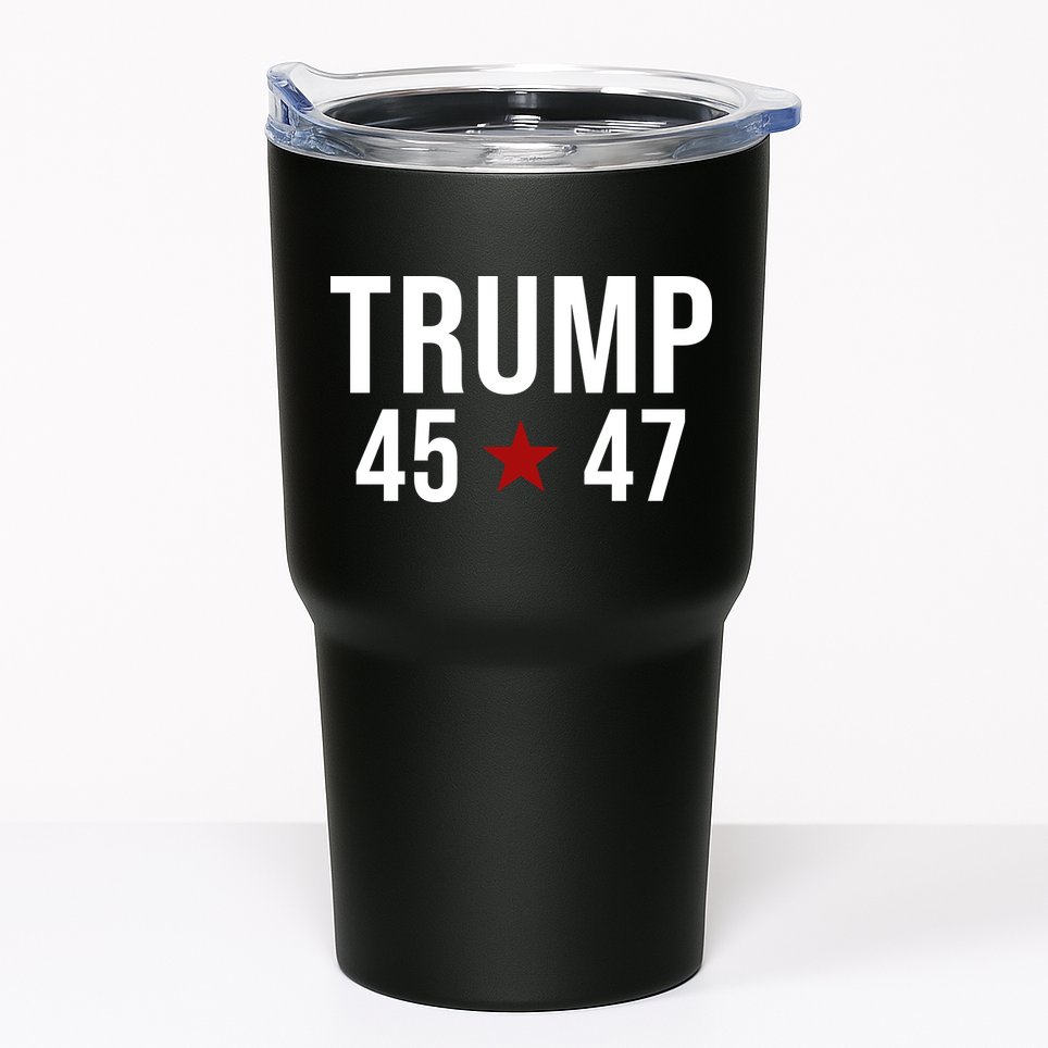 Donald Trump 45 47th President Tumbler