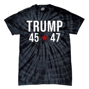 Donald Trump 45 47th President Tie-Dye T-Shirt