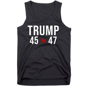 Donald Trump 45 47th President Tank Top