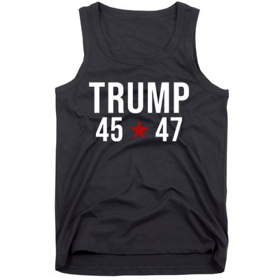 Donald Trump 45 47th President Tank Top