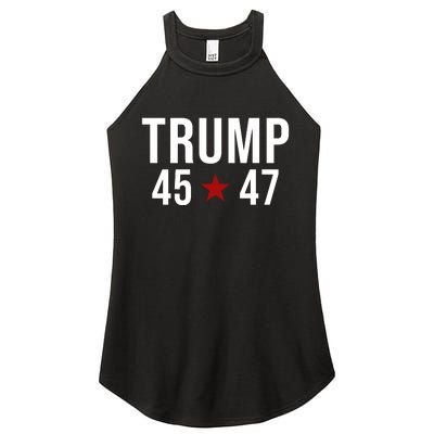 Donald Trump 45 47th President Women's Perfect Tri Rocker Tank