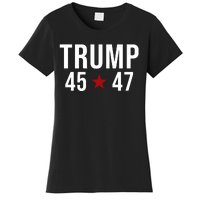 Donald Trump 45 47th President Women's T-Shirt