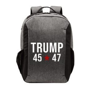 Donald Trump 45 47th President Vector Backpack